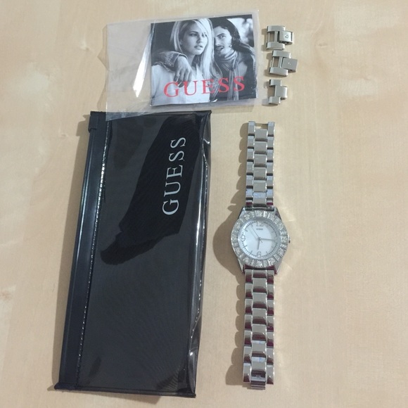 Guess Diamonds jewel spark Watch 100% Authentic - Picture 2 of 4