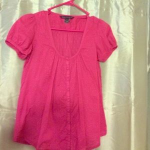 Pink French Connection top