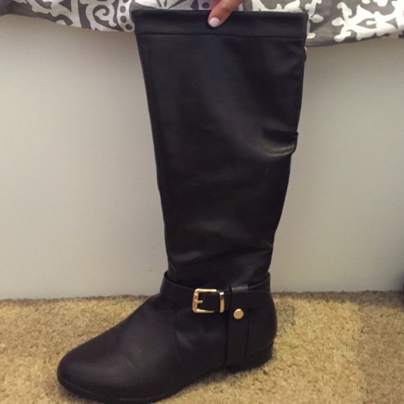 Tall Dark Brown Boots