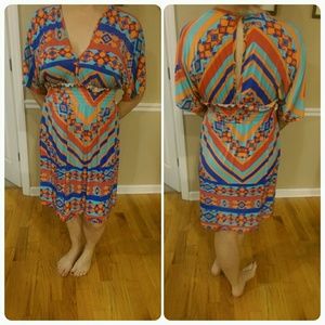 Bright Tribal Dress