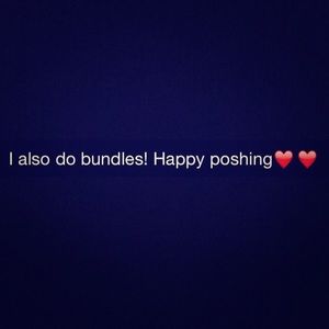 I also do bundles!!