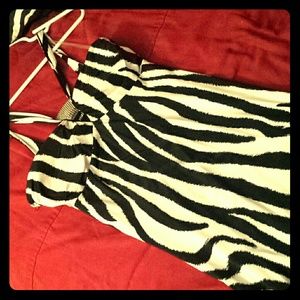 zebra dress