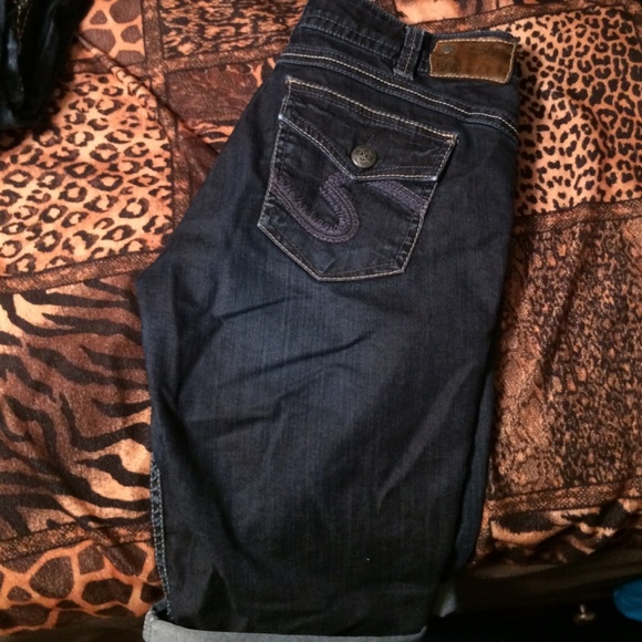 Silvers bremuada shorts dark wash