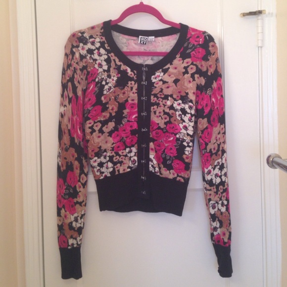 ROXY Floral Cardigan