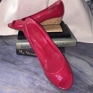 Cole Haan Nike Air cork wedges