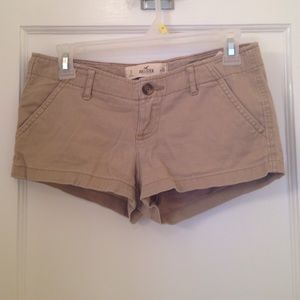 Hollister Khaki Shorts