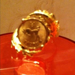 Ring 14K Gold Horoscope taurus #6