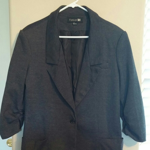 Charcoal grey blazer