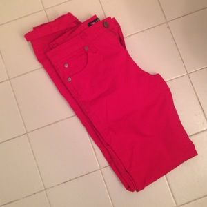Red Skinny Jeans