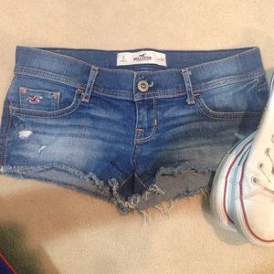 Hollister Denim cut offs