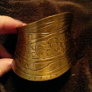 Brass cuff