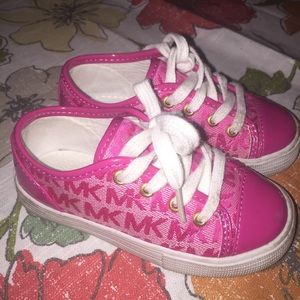 Toddler girl MK sneakers size 8