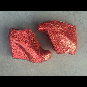 Jeffrey Campbell 99 Tie Glitter