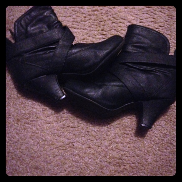 high heel boots