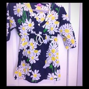 Flowered Lilly Pulitzer shirt/tunic