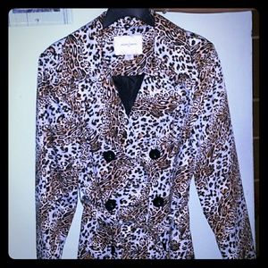 Animal print jacket /blazer (medium)