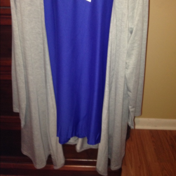 Blue tunic/cardigan - Picture 2 of 3