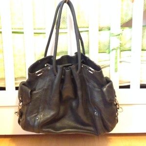 Cole Hann black Leather bag