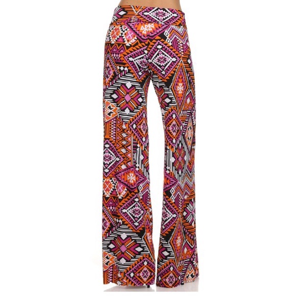 💠💠The FRANKIE tribal palazzo pant - PINK - Picture 3 of 4