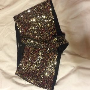 Bebe sequin hot shorts