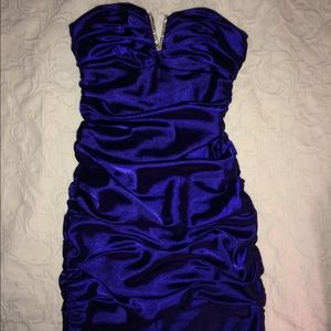 HOST'S PICK Navy Blue Dress