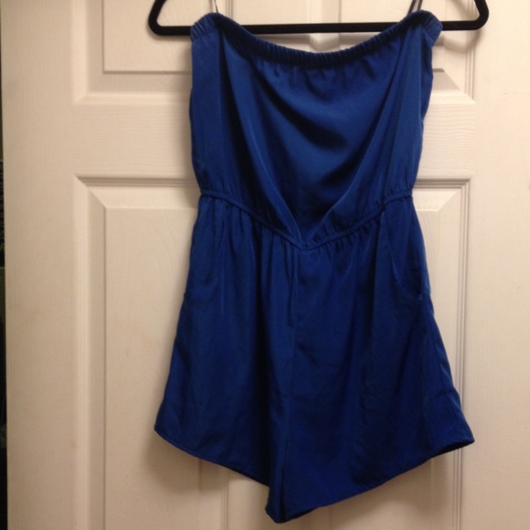 Royal Blue Romper
