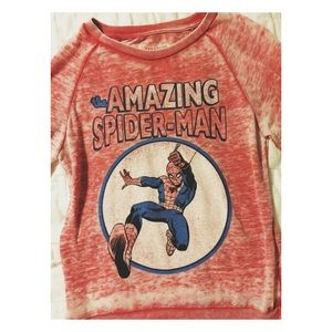 AMAZING SPIDERMAN LONG SLEEVE TEE