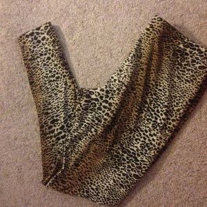Aldo cheetah print leggings