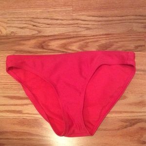 Coral bikini bottoms
