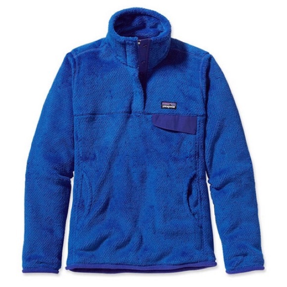 Blue Patagonia Fleece Pullover