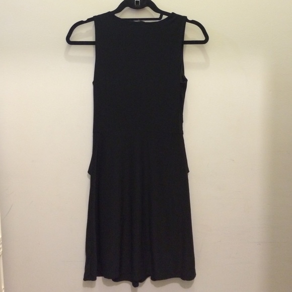 95% NEW!! Soprano black V-neck Hem dress / S size - Picture 2 of 4