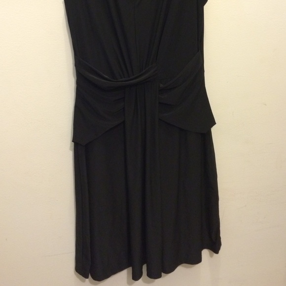 95% NEW!! Soprano black V-neck Hem dress / S size - Picture 3 of 4