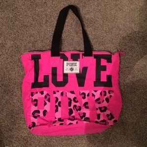 Victoria Secret Pink tote bag