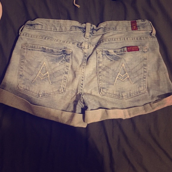 7 for all Mankind shorts 💕