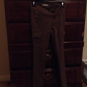 Mustard green jeggings