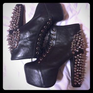 Jeffrey Campbell Lola spiked booties