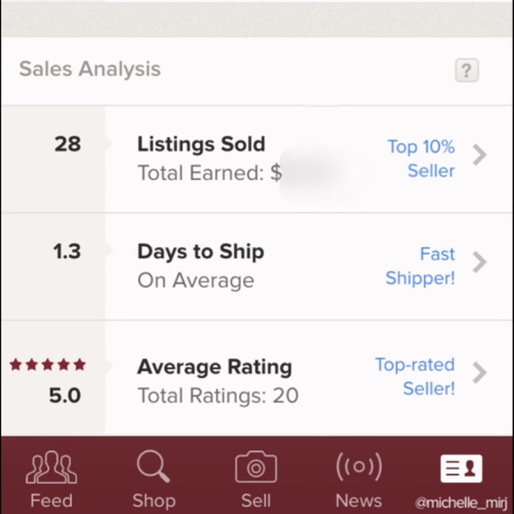 TOP 10% SELLER!!! 😃😃😃