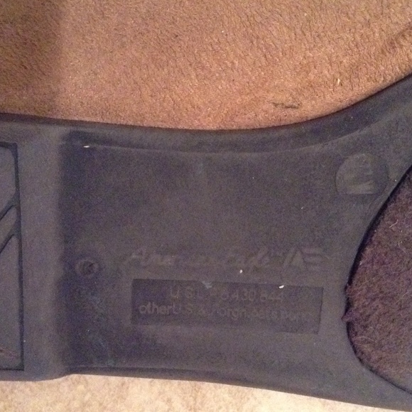 Brown Frilled Flats - Picture 2 of 2