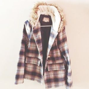 Plaid coat