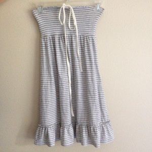 Striped beach dress