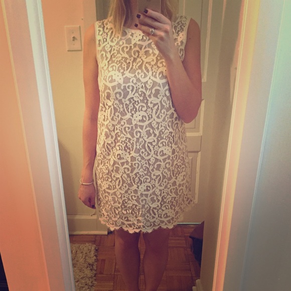 Lace dress from LOFT