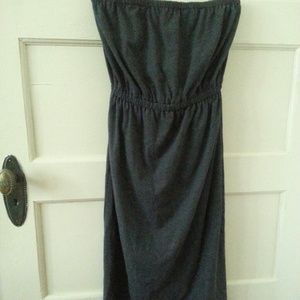 Urban outfitters grey cut out layer dress