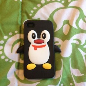 Rubber penguin case