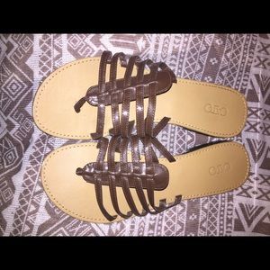 Brown Flat Cato Sandals