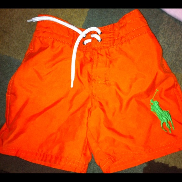 Toddler Boys Polo Swimming Trunks