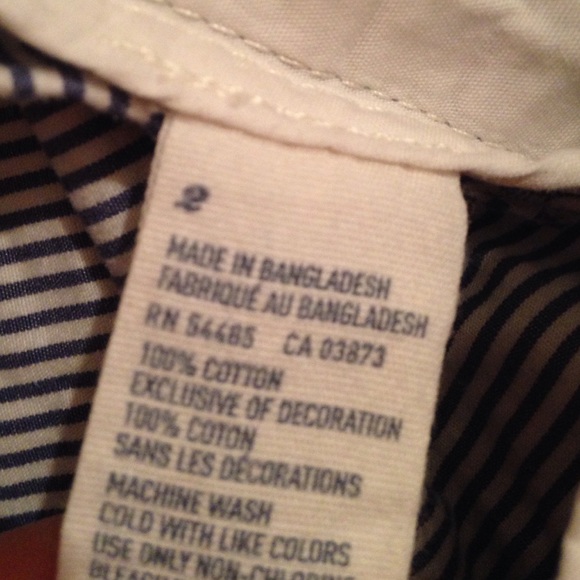 Striped shorts - Picture 4 of 4