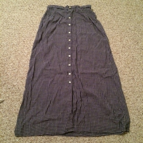 Vintage 90's plaid skirt