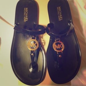 Michael Kors jelly sandals