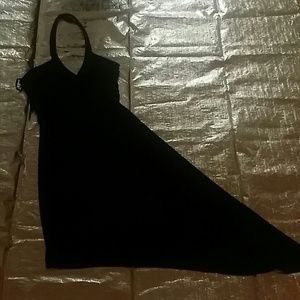 Asymmetrical halter dress Laundry by Shelli Segal