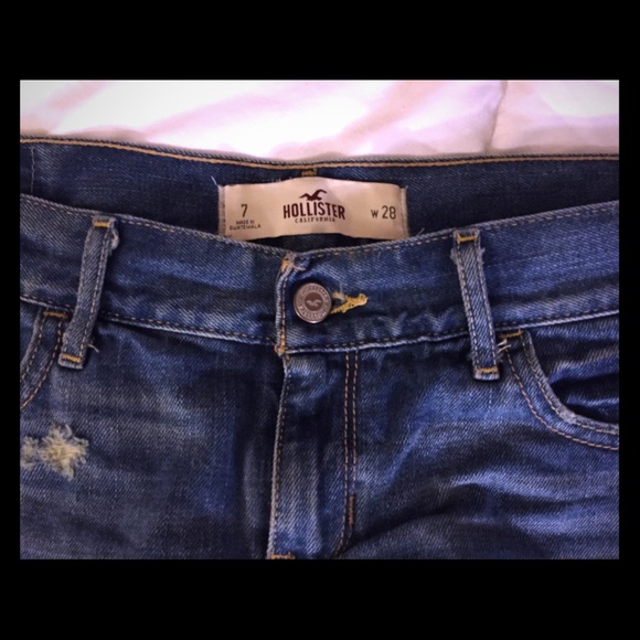 Hollister Distressed Denim shorts